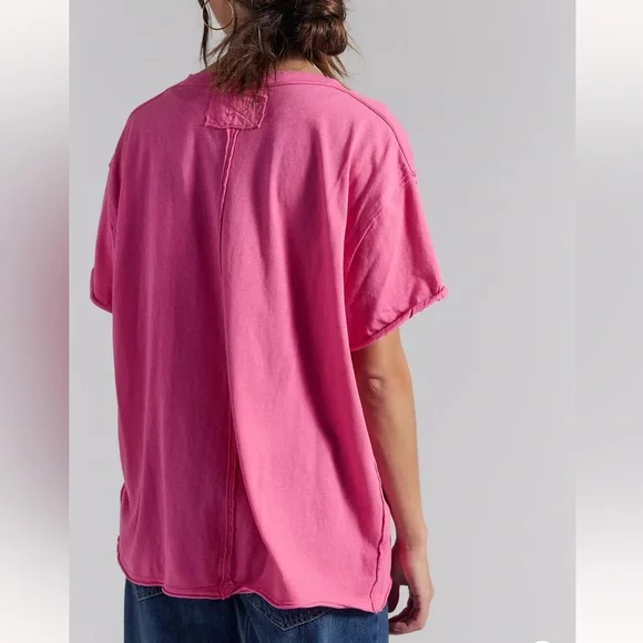 NWOT We the Free Nina V-Neck Tee - Picture 2 of 4